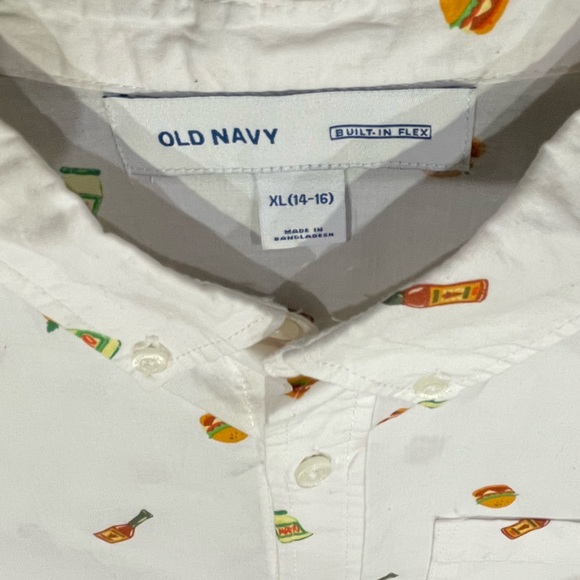 BNWOT, Short sleeve, button up, collared shirt sz14/16 - Picture 5 of 5